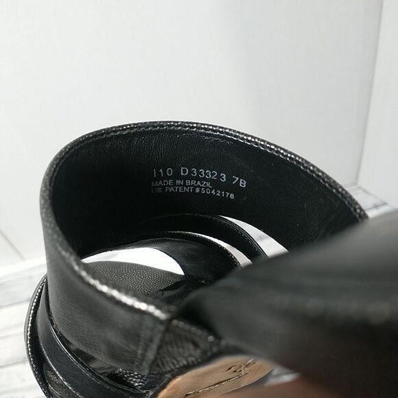 Cole Haan Country Black Leather SZ 7B Mule Sandals Open Toe - Picture 4 of 10